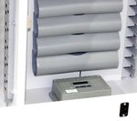Cabinet mobile de recharge pour 32 appareils Pour Chromebooks et tablettes mesurant jusqu'à 14" - OpticMedia