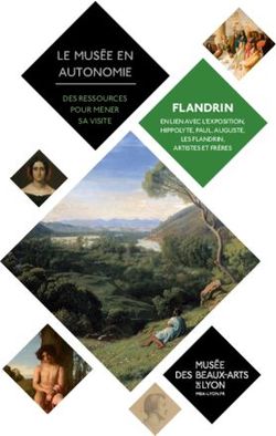 FLANDRIN LE MUSÉE EN AUTONOMIE - DES RESSOURCES POUR MENER SA VISITE