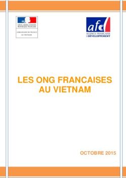 LES ONG FRANCAISES AU VIETNAM - OCTOBRE 2015 - Ambassade de France au Vietnam