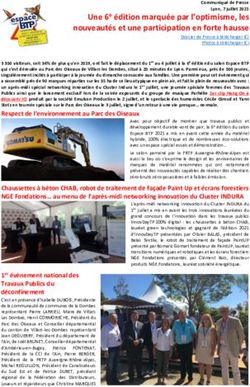 Une 6e édition marquée par l'optimisme, les nouveautés et une participation en forte hausse