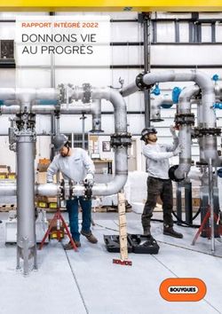 DONNONS VIE AU PROGR&Egrave;S - RAPPORT INT&Eacute;GR&Eacute; 2022 - Groupe Bouygues