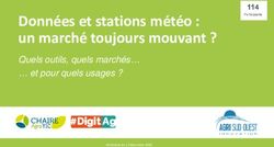Donn&eacute;es et stations m&eacute;t&eacute;o : un march&eacute; toujours mouvant ? - Quels outils, quels march&eacute;s et pour quels usages ?