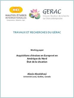 TRAVAUX ET RECHERCHES DU GÉRAC - Acquisitions chinoises en Europe et en Amérique du Nord État de la situation Alexis Abodohoui - Université ...