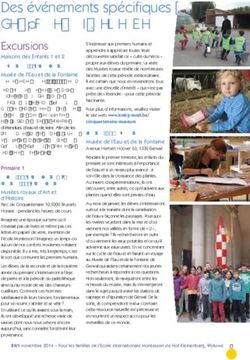 Des &eacute;v&eacute;nements sp&eacute;cifiques de l'&eacute;cole Hof Kleinenberg