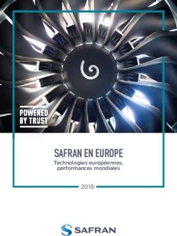 SAFRAN EN EUROPE 2018 - Technologies européennes, performances mondiales