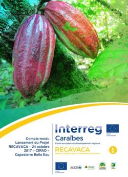 Compte-rendu Lancement du Projet RECAVACA - 24 octobre 2017 - CIRAD-Interreg ...