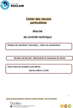 March&eacute; de contr&ocirc;le technique - Cahier des clauses particuli&egrave;res