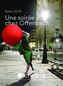 Une soir&eacute;e chez Offenbach - Saison 22.23 - Orchestre national d'&Icirc;le-de-France