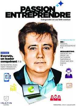 PASSION ENTREPRENDRE - ISATIS Capital