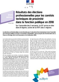 Résultats des élections professionnelles pour les comités techniques de proximité dans la fonction publique en 2018
