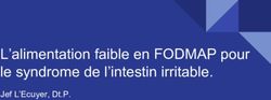 L'alimentation faible en FODMAP pour le syndrome de l'intestin irritable - Jef L'Ecuyer, Dt.P.