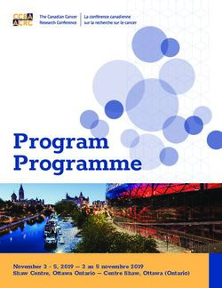 Program Programme - November 3 - 5, 2019 - 3 au 5 novembre 2019 Shaw Centre, Ottawa Ontario - Centre Shaw, Ottawa (Ontario)