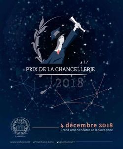4 décembre 2018 Grand amphithéâtre de la Sorbonne - Sorbonne.fr