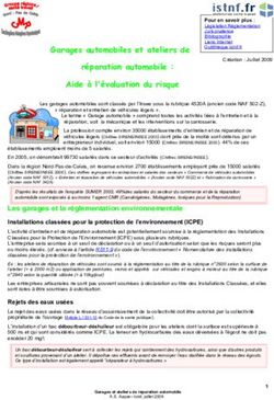 Garages automobiles et ateliers de réparation automobile : Aide à l'évaluation du risque - AWS