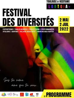 FESTIVAL DES DIVERSITÉS 2 MAI - 2 JUIL 2022 - Toulouse.fr