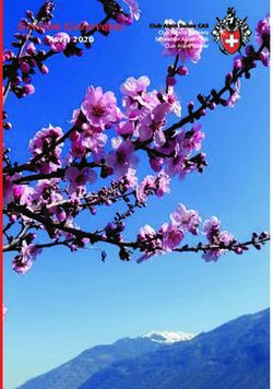 Section Genevoise Avril 2020