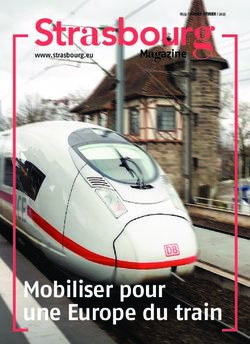 Mobiliser pour une Europe du train - www.strasbourg.eu