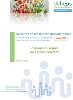 Le temps du repas : un espace éducatif - Sélection de ressources documentaires Réalisée dans le cadre du Programme Nutrition des Jeunes ...