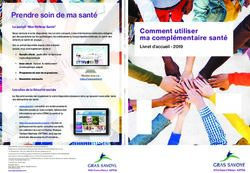 Prendre soin de ma sant&eacute; - ICF Habitat
