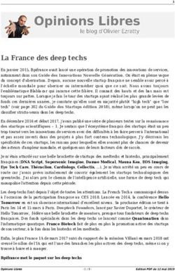 La France des deep techs - Olivier Ezratty