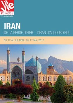 IRAN DE LA PERSE D'HIER À L'IRAN D'AUJOURD'HUI - VOYAGES