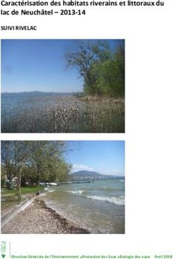 Caractérisation des habitats riverains et littoraux du lac de Neuchâtel 2013-14 - SUIVI RIVELAC