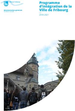 Programme d'intégration de la Ville de Fribourg