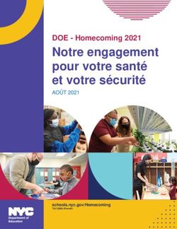 Notre engagement pour votre santé et votre sécurité - DOE - Homecoming 2021 - Schools.nyc.gov