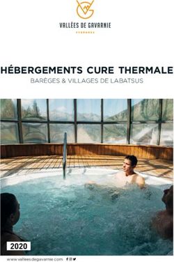HÉBERGEMENTS CURE THERMALE 2020 - BARÈGES & VILLAGES DE LABATSUS - Thermes de Barèges