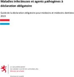 Maladies infectieuses et agents pathogènes à déclaration obligatoire - Guide de la déclaration obligatoire pour médecins et médecins-dentistes ...
