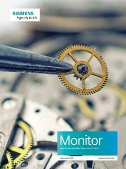 Monitor Journal des soci&eacute;t&eacute;s Siemens en Suisse - Siemens Schweiz AG