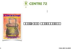Le livret des recettes - Centre 72