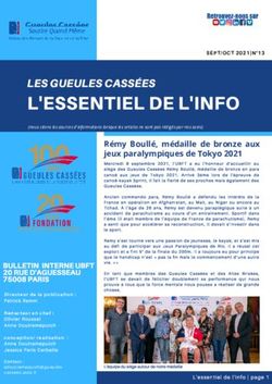 Rémy Boullé, médaille de bronze aux jeux paralympiques de Tokyo 2021 - Les Gueules Cassées