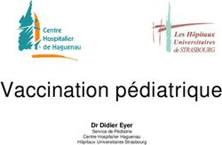 Vaccination p&eacute;diatrique - Dr Didier Eyer Service de P&eacute;diatrie Centre Hospitalier Haguenau