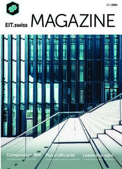 MAGAZINE EIT.swiss - Compendium BIM