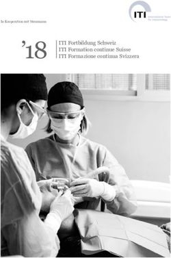 18 ITI Fortbildung Schweiz ITI Formation continue Suisse ITI Formazione continua Svizzera