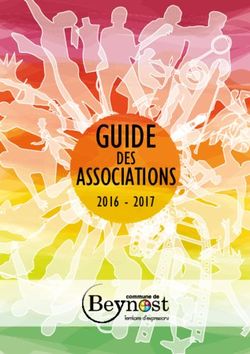GUIDE ASSOCIATIONS DES 2016 - 2017 - Beynost
