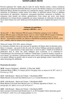 SEMINAIRES MOM - Hypotheses.org