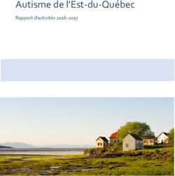 Autisme de l'Est-du-Québec - Rapport d'activités 2016-2017 - Autisme de l'Est-du-Québec