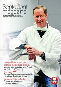 Septodont magazine - Une pr&eacute;f&eacute;rence pour des produits biologiques et purs - i-Flipbook
