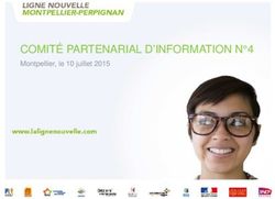 COMITÉ PARTENARIAL D'INFORMATION N 4 - Montpellier, le 10 juillet 2015 - Ligne ...