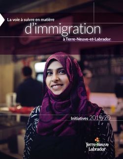 D'immigration - Initiatives 2019-20 - à Terre-Neuve-et-Labrador