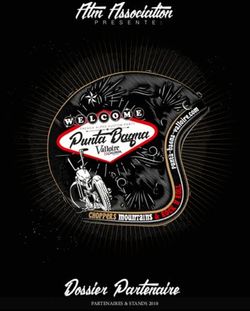 PARTENAIRES & STANDS 2018 - punta bagna valloire