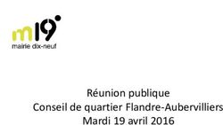 R&eacute;union publique Conseil de quartier Flandre-Aubervilliers Mardi 19 avril 2016