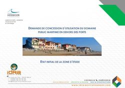 DEMANDE DE CONCESSION D'UTILISATION DU DOMAINE PUBLIC MARITIME EN DEHORS DES PORTS - Landes