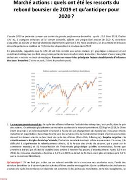 March&eacute; actions : quels ont &eacute;t&eacute; les ressorts du rebond boursier de 2019 et qu'anticiper pour 2020 ? - Club Patrimoine
