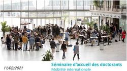 S&eacute;minaire d'accueil des doctorants - Mobilit&eacute; internationale 11/02/2021 - Ecole des Ponts ParisTech