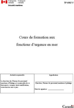 Cours de formation aux fonctions d'urgence en mer