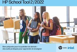 HP School Tool 2 / 2022 - Bien préparés pour le quotidien de demain - des outils pratiques pour apprendre et enseigner