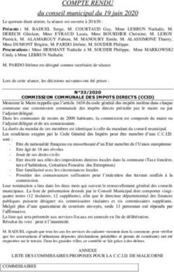 COMPTE RENDU du conseil municipal du 19 juin 2020 - Commune de Malicorne